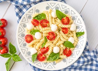 Fusilli con bocconcini