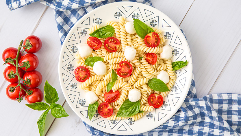 Fusilli con bocconcini